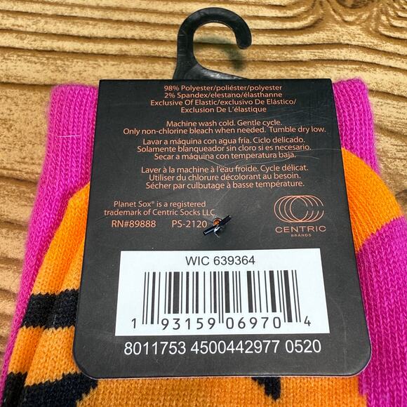 New Womens Planet Sox Halloween Socks Candy Corns Shoe Size 4-10 Gift NWT - Picture 5 of 6